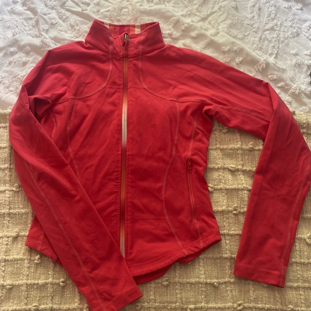 Super cute hot pink lululemon zip up